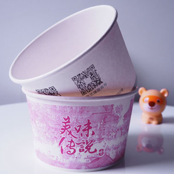 星辰纸杯3号碗450ml中图