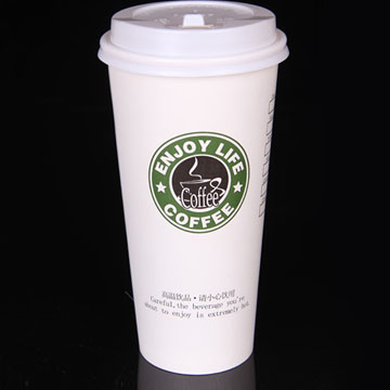 星辰纸杯咖啡杯中图