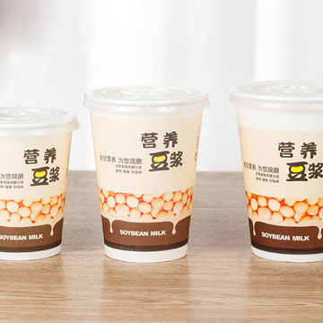 星辰纸杯豆浆杯中图