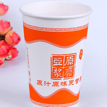 星辰纸杯豆浆杯中图