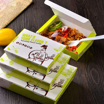 星辰纸杯餐盒中图